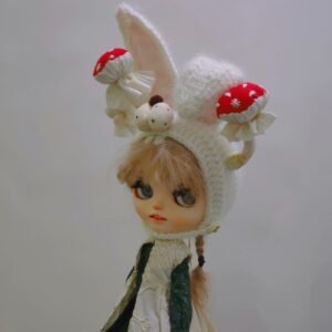 Happy Easter 2024 Handmade hat for Blythe,BJD 1/6 Doll Cl 05