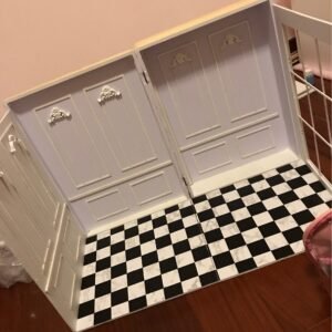 Cozy Warm House Blythe Doll Diorama,dollhouse,Room Box1/6 bjd 09