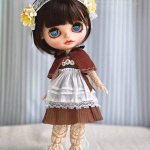 Blythe doll pdf cloth Dress sewing pattern , Dolls clothes pattern and tutorial, Clothes sewing pattern for stuffies09