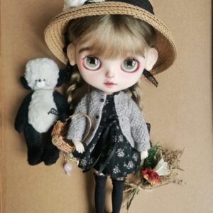 Custom handmade outfit for Blythe,BJD 1/6 Doll Clothes Customized 09