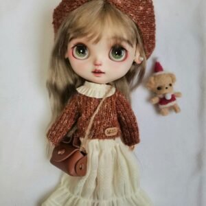 Long Dress Night Dress for Blythe,BJD 1/6 Doll Clothes Customized 022