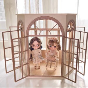 Blythe BJD DOLLHOUSE SHOW ROOM OB 11 BJD BLUYTHE DOLL SHOWCASE/DISPLAYCASE/CARRYCASE WITH 3 SIZE04