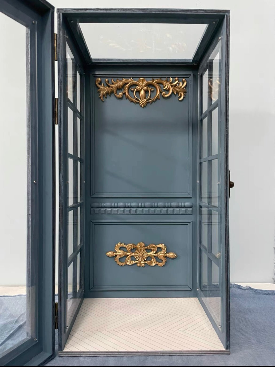 Blythe BJD dollhouse SHOW ROOM for OB 24 /1/6 blythe/1/6 bjd DOLL SHOWCASE/DISPLAYCASE/CARRYCASE06 - Image 2