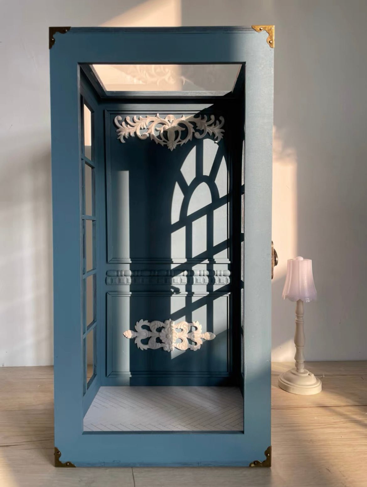 Blythe BJD dollhouse SHOW ROOM for OB 24 /1/6 blythe/1/6 bjd DOLL SHOWCASE/DISPLAYCASE/CARRYCASE06