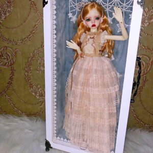 Blythe/BJD dollhouse dioramaroom French room box DOLLSHOWCASE/DISPLAYCASE/CARRYCASE for 12" blythe dolls 1:6 BJD/BARBIE/MONSTERHIGH DOLLS17