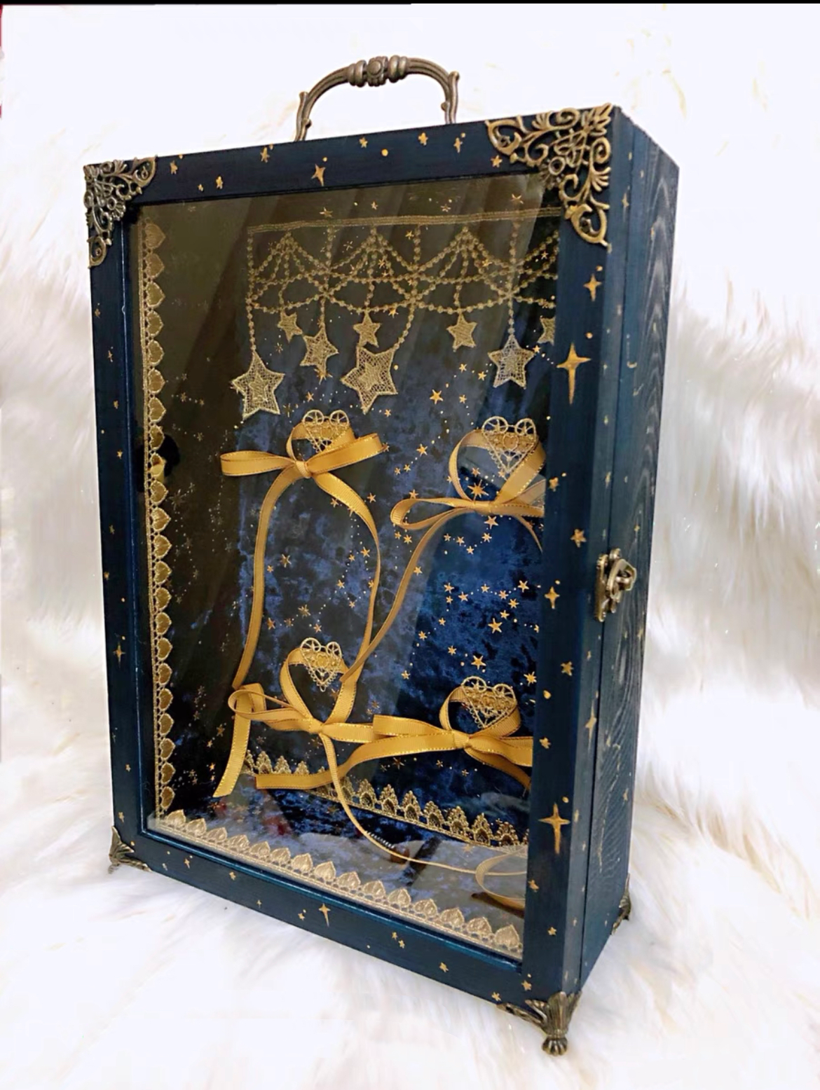 Blythe/BJD dollhouse dioramaroom French room box DOLLSHOWCASE/DISPLAYCASE/CARRYCASE for 12" blythe dolls 1:6 BJD/BARBIE/MONSTERHIGH DOLLS for 12" blythe dolls 1:6 BJD/BARBIE/MONSTERHIGH DOLLS12