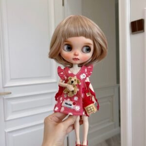 Custom Blythe Doll Outfit, Blythe Clothes, Blythe Dress, Blythe Sweater, Blythe Dolls05-1 set